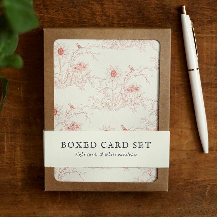 Toile de "Joy" | Boxed Card Set of 8 | A2 for wholesale by annalisa v. sawtell