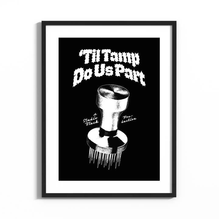 "Til Tamp Do Us Part" Poster Print for wholesale by Studio Black
