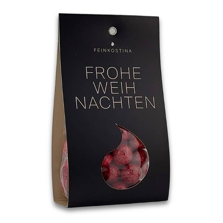 Feinkostina - Wholesale Chocolate Covered Sweets - Merry Christmas - blackcurrant yogurt