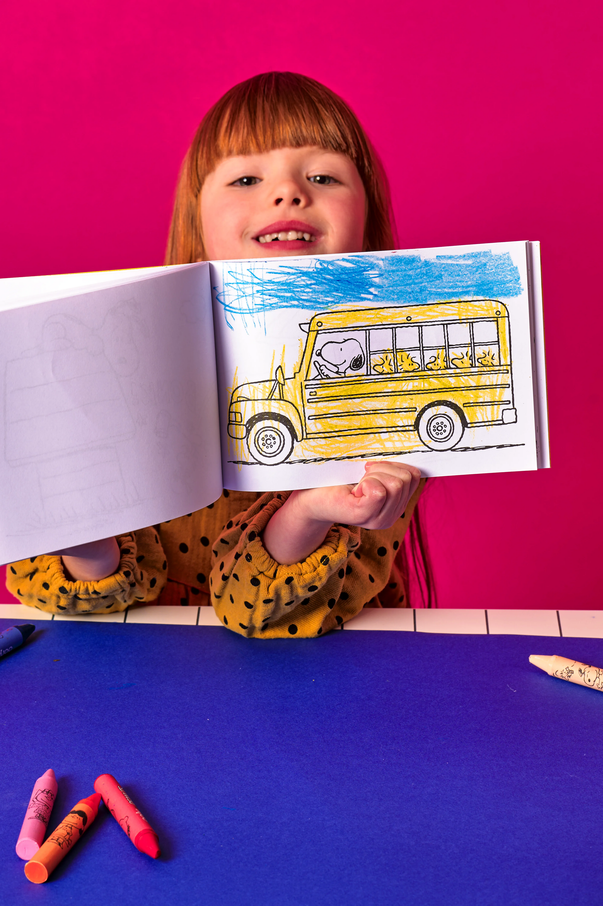 OOLY - Wholesale Coloring & Activity Book - Kids & Baby - OOLY x Peanuts: Snoopy School Coloring Travel Kit (9 Crayons6