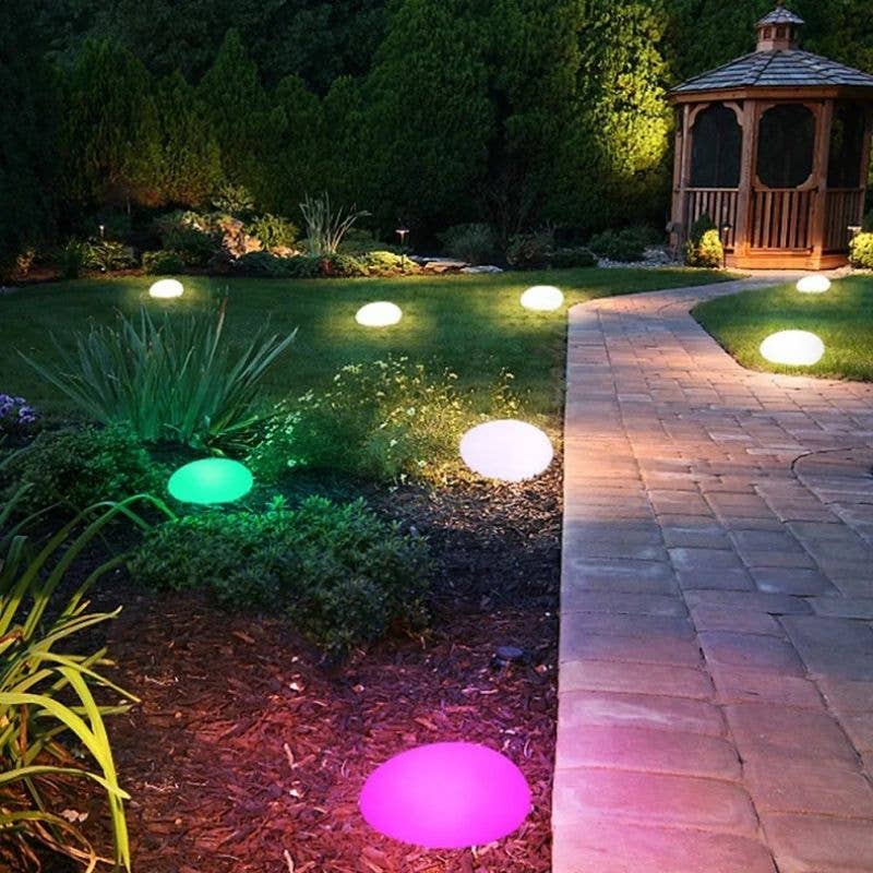 Kiyo Home - Wholesale Outdoor/Lawn Light - Solar Patio Stones | Solar Rock Light | Outdoor Garden Decor11