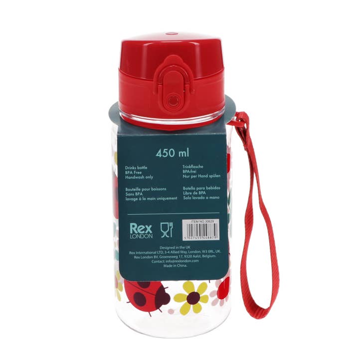 Rex B2B - UK - Wholesale Water Bottle - Children's sports bottle 450ml - Ladybird3