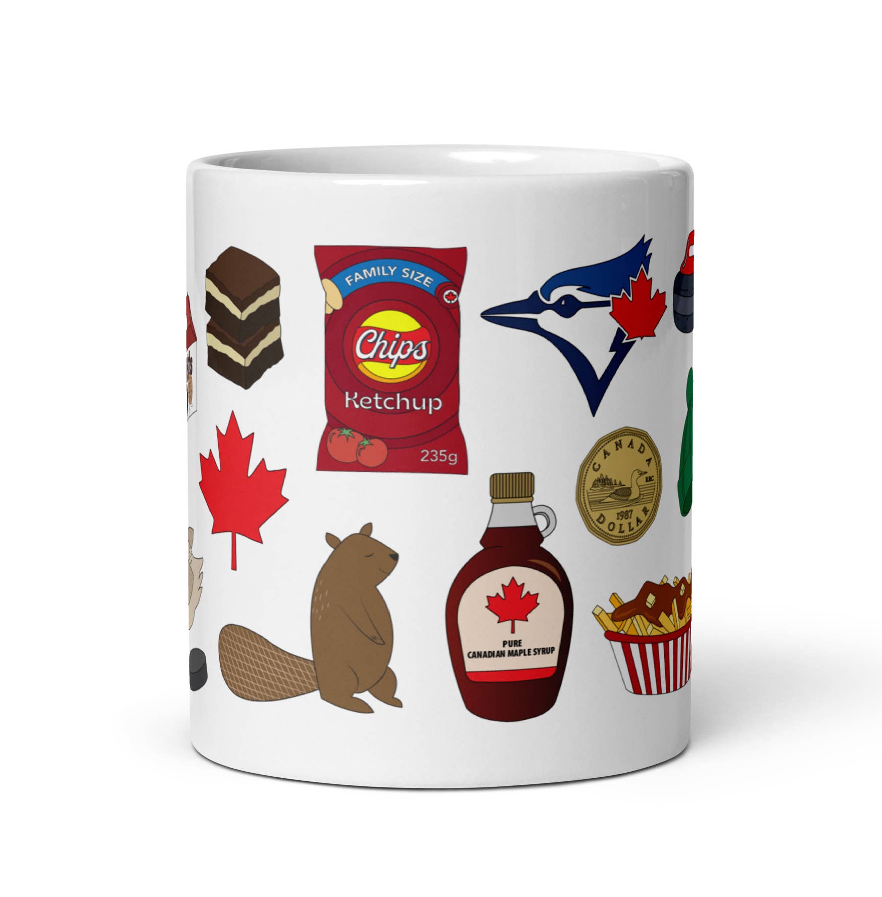 Poppermost Prints - Wholesale Coffee Mug - Canadian Favourites Mug (Blue Jays)1