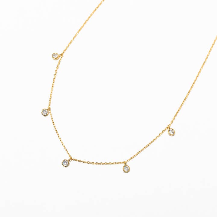 Collier goutte CZ pour la vente par Adorn512