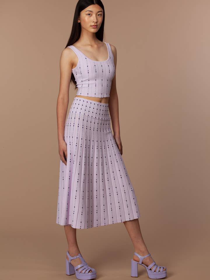 Ensemble de robes Patsy en lilas pour la vente par Viavai