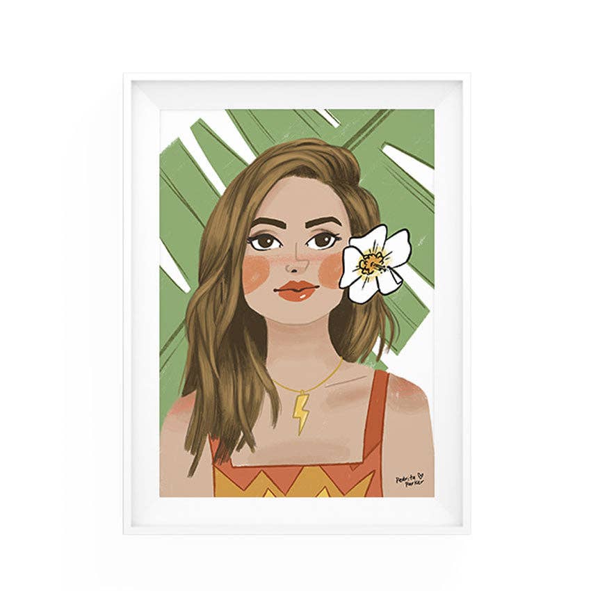 Pedrita Parker - Wholesale Art Print - Goddess Pele Sheet0