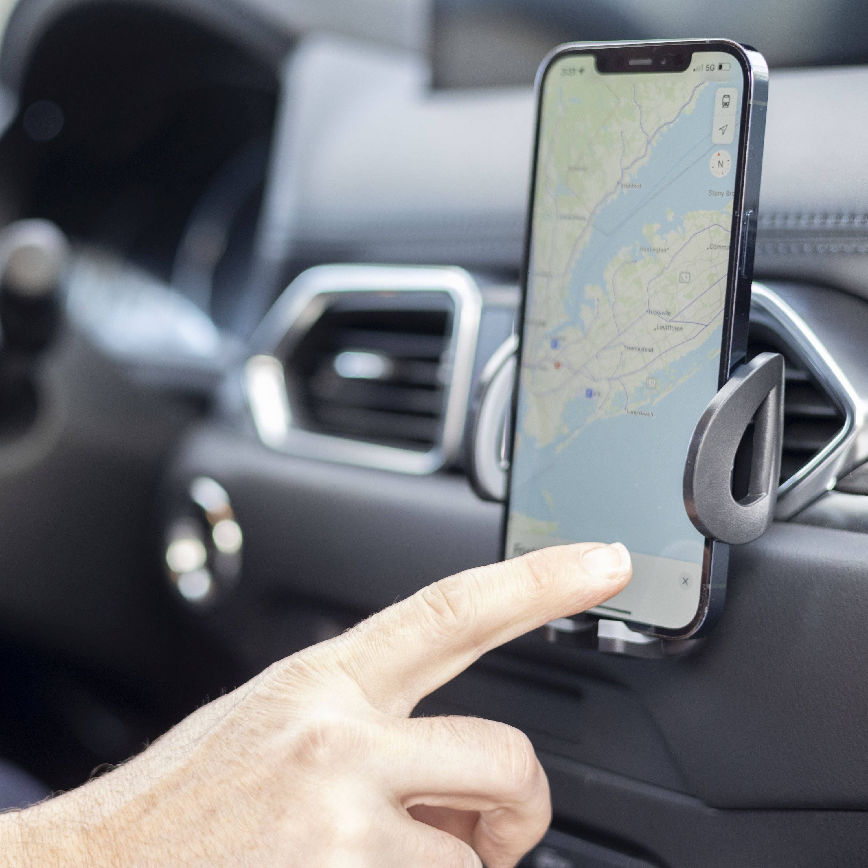 Black Universal Air-Vent Car Mount for Smartphones for wholesale on Faire2