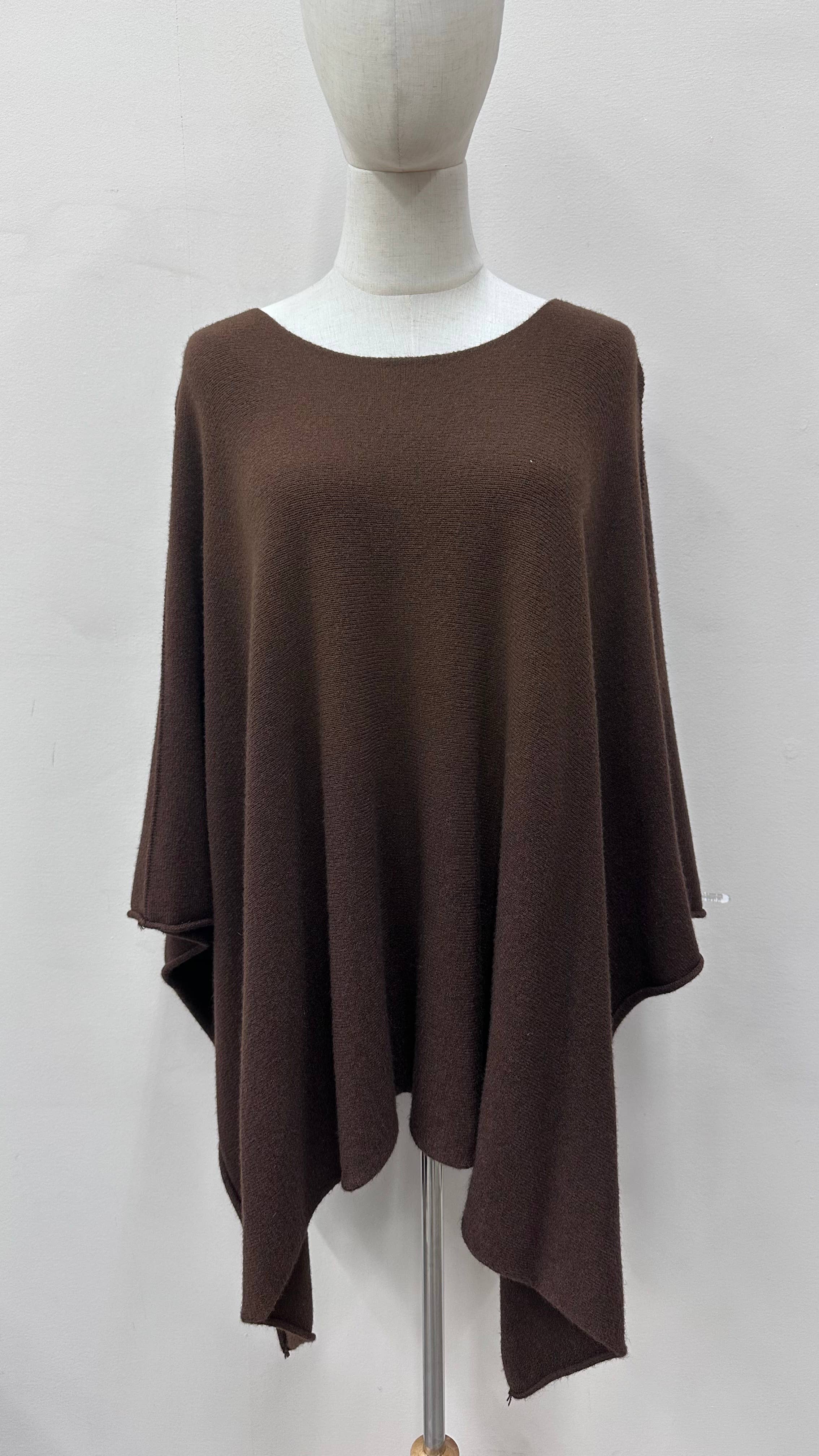 Kis 2 - Vendita all'ingrosso Cappotto poncho - Donna - PONCHO IN MISTO VISCOSA1
