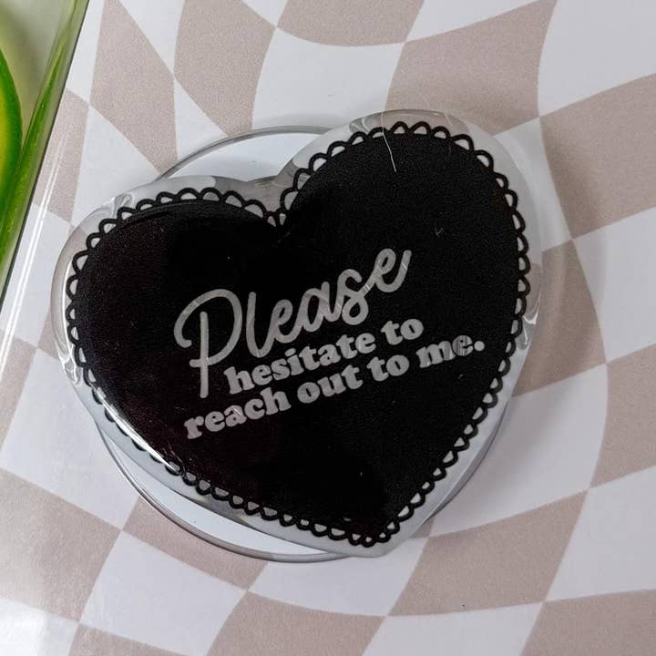 Por favor, dude en contactarme Corazón Magnético MagSafe Agarre para Kindle | Agarre MagSafe | Accesorios para Kindle | Agarre para Teléfono | Agarre para E-reader | Pop para venta al por mayor de Limes & Lilly