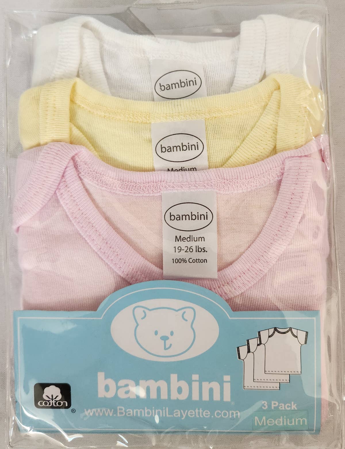 Wholesale Bambini Girls Variety Short Sleeve T-shirts Pack for