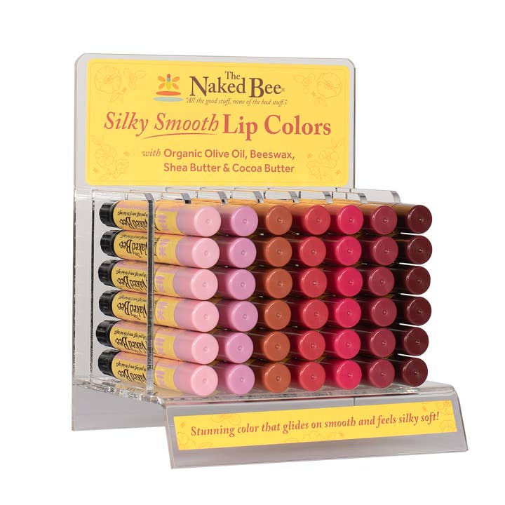 Rouge à lèvres doux et soyeux Orange Blossom Honey pour la vente par The Naked Bee