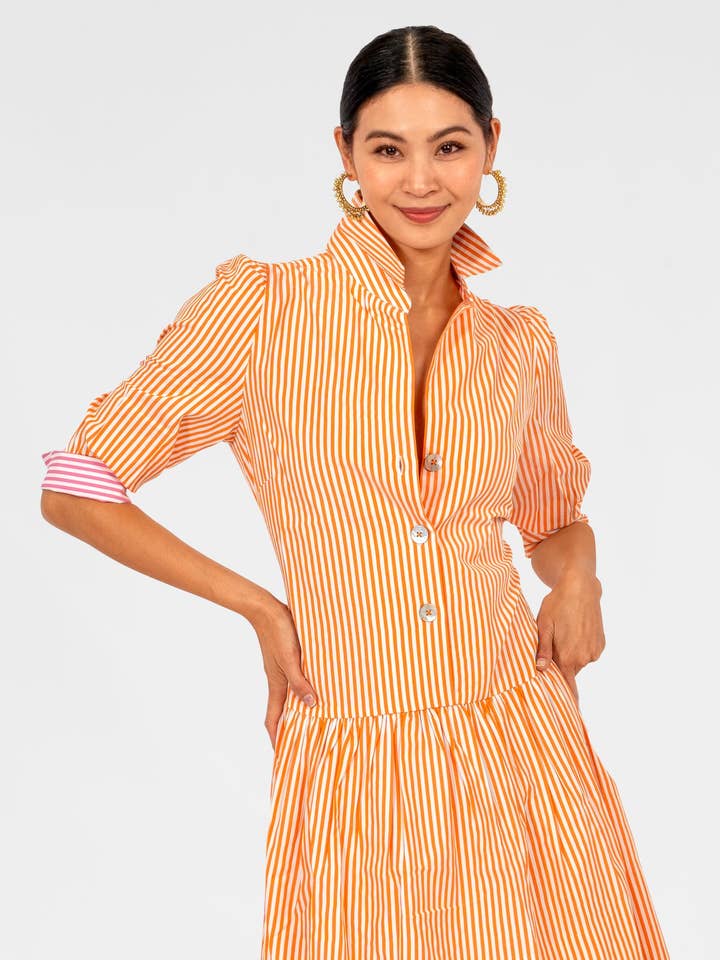 Abito Così Dolce - A Righe per la vendita all'ingrosso da parte di Gretchen Scott LLC