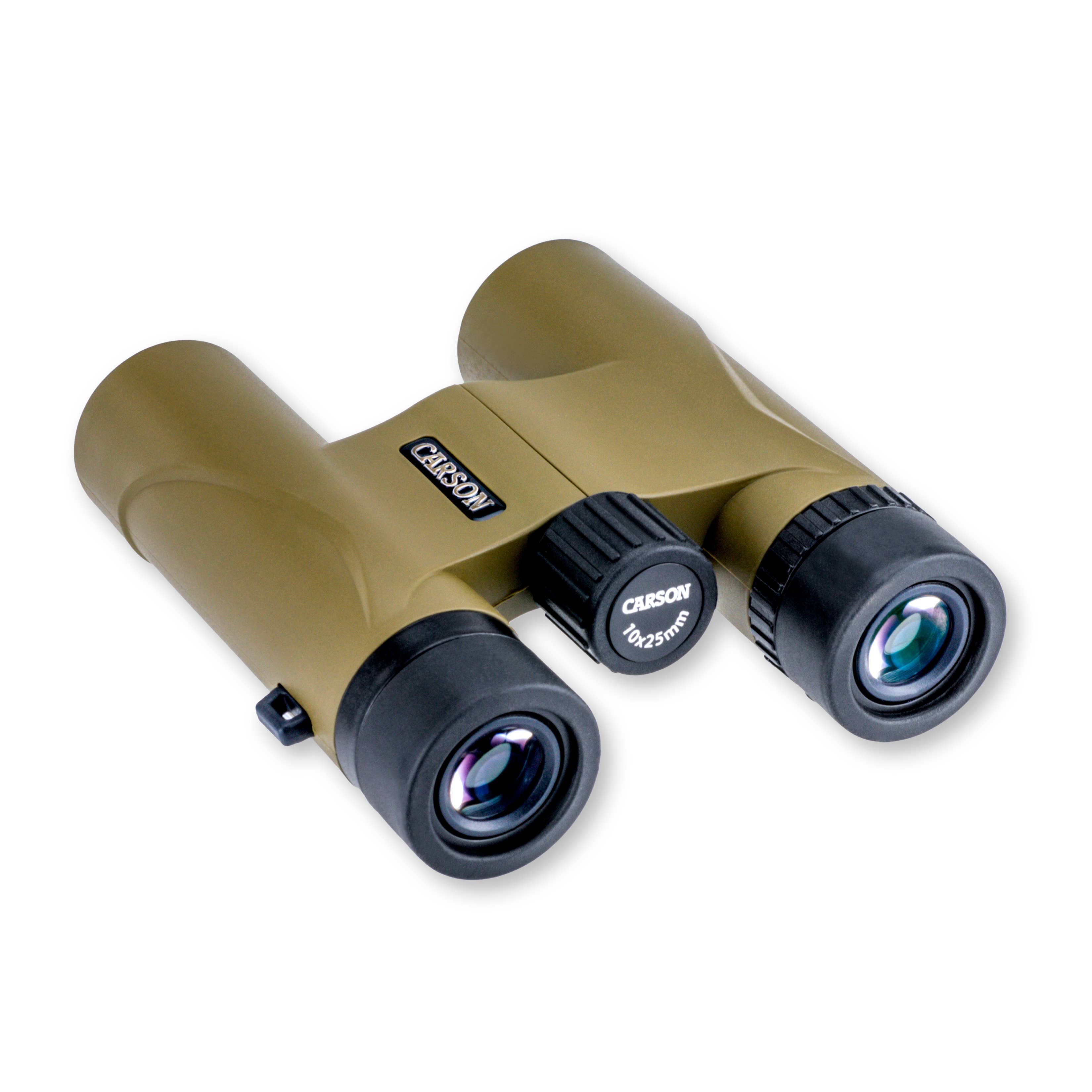 Carson - Vente Jumelles - Jumelles compactes et légères Stinger™ 10x25mm, vert olive2