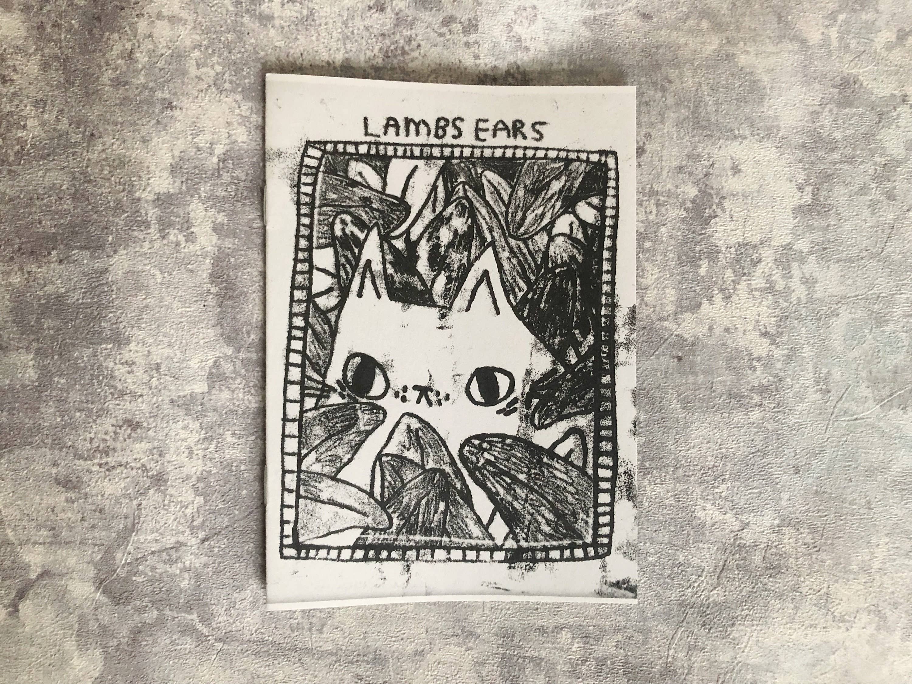 I LIKE CATS – Großhandel Comicroman – Mini-Zine 'Lämmelohren' aus Monodrucken1