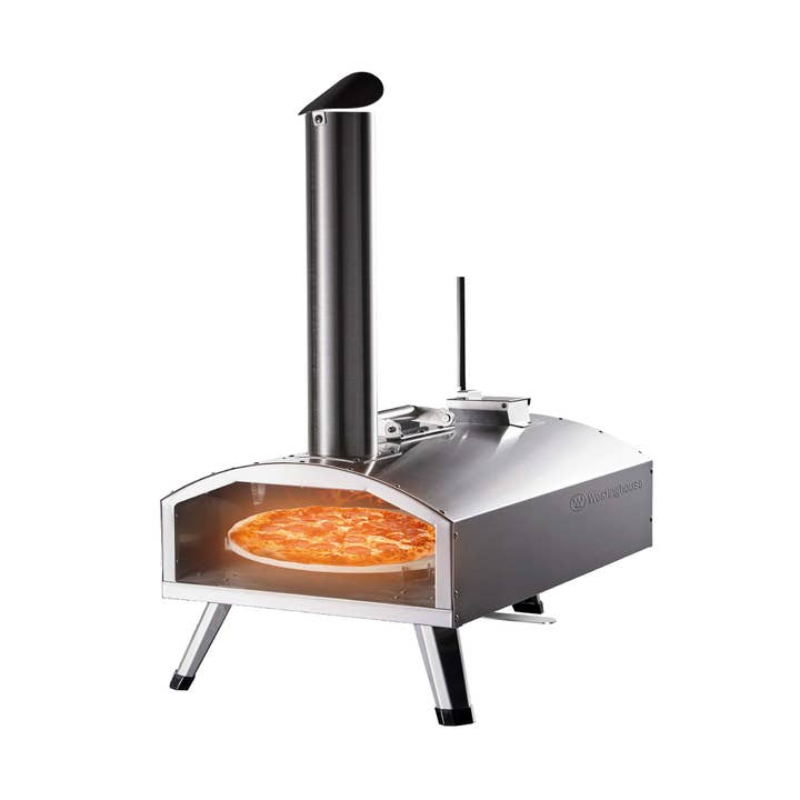 Westinghouse - Wholesale Kitchen Appliance - Westinghouse 12-Inch Dual Fuel Pizza Oven with RotatingStone