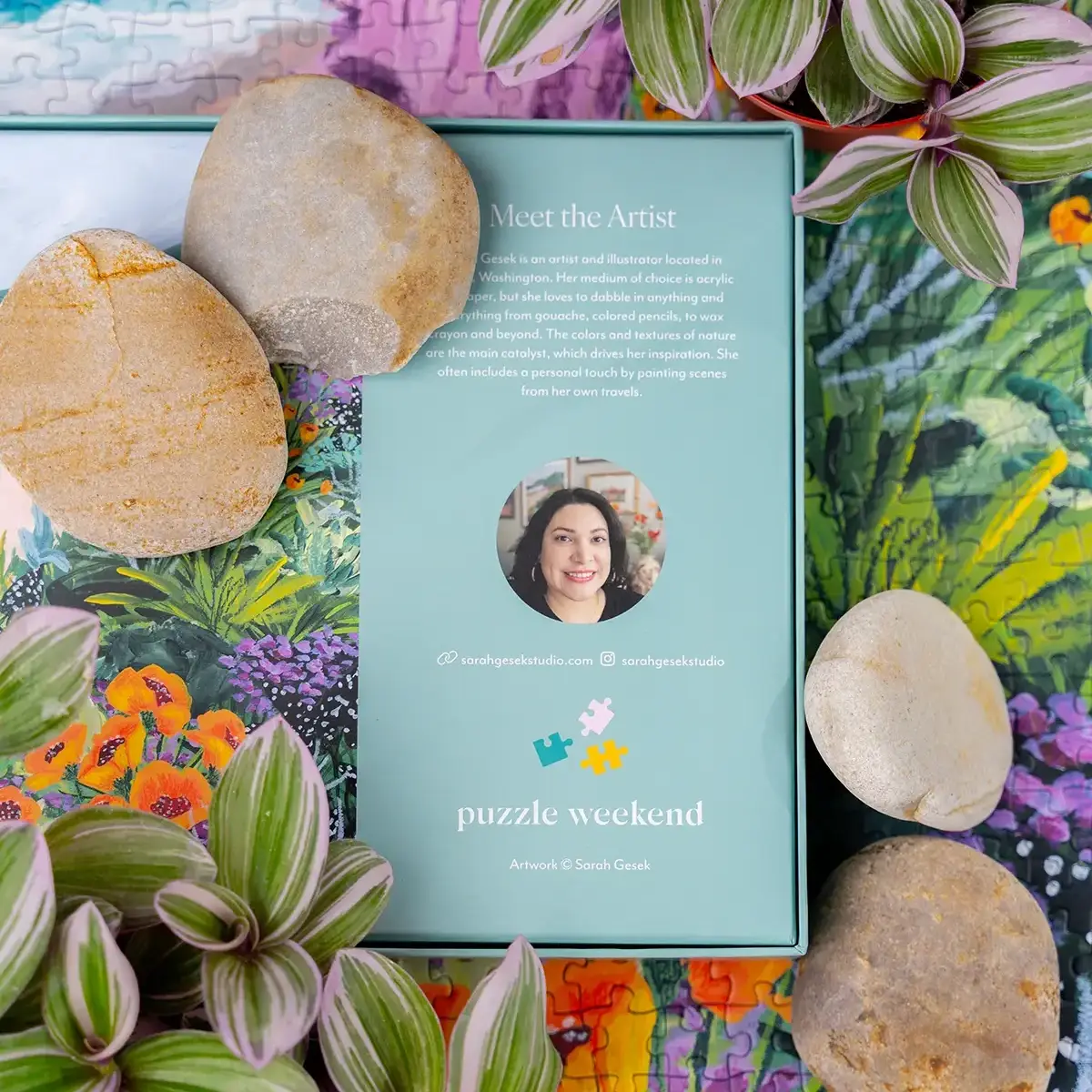 Puzzle Weekend - Vente Puzzle – adulte - Puzzle de 1000 pièces Coastal Bluffs4