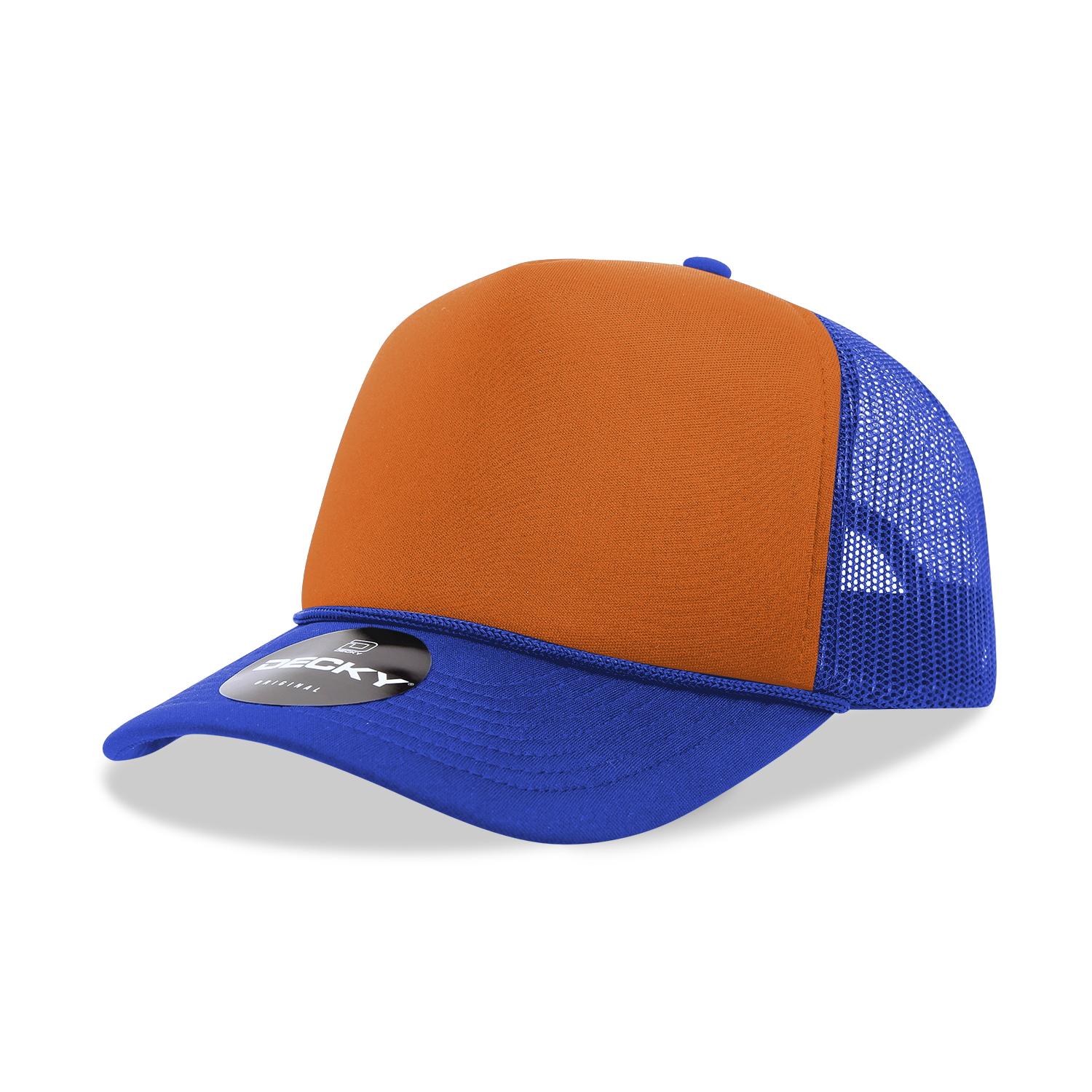 The Park Wholesale - Wholesale Trucker Hat - Unisex - Decky 6025 - Mid Profile, 5 Panel Foam Trucker Hat - 602541