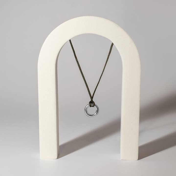 Inner Circle Necklace Silver for wholesale by NoWa