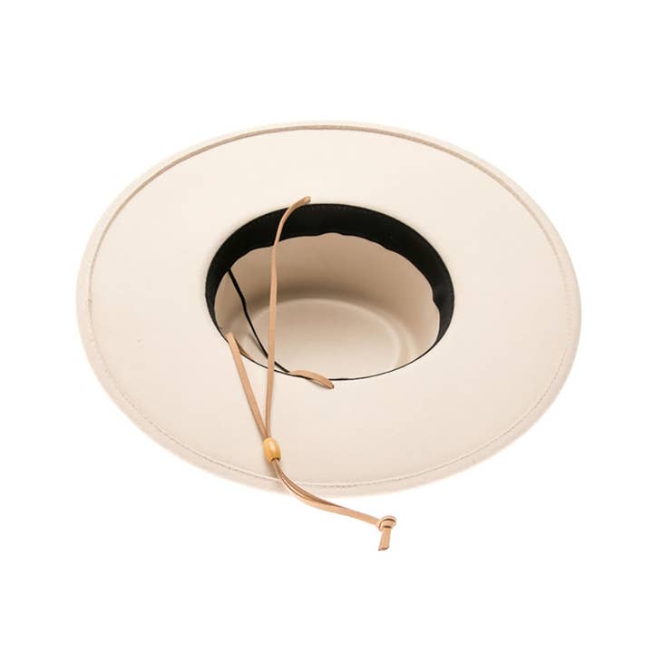 AdornWise - Wholesale Fedora - Uniseks - Bolero-hoed van veganistisch vilt met kinkoord
