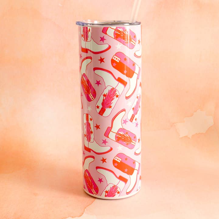 Cowgirl Tumbler - Western Cowgirl Tumbler - Skinny Tumbler for wholesale by Luxxe Creations Collection