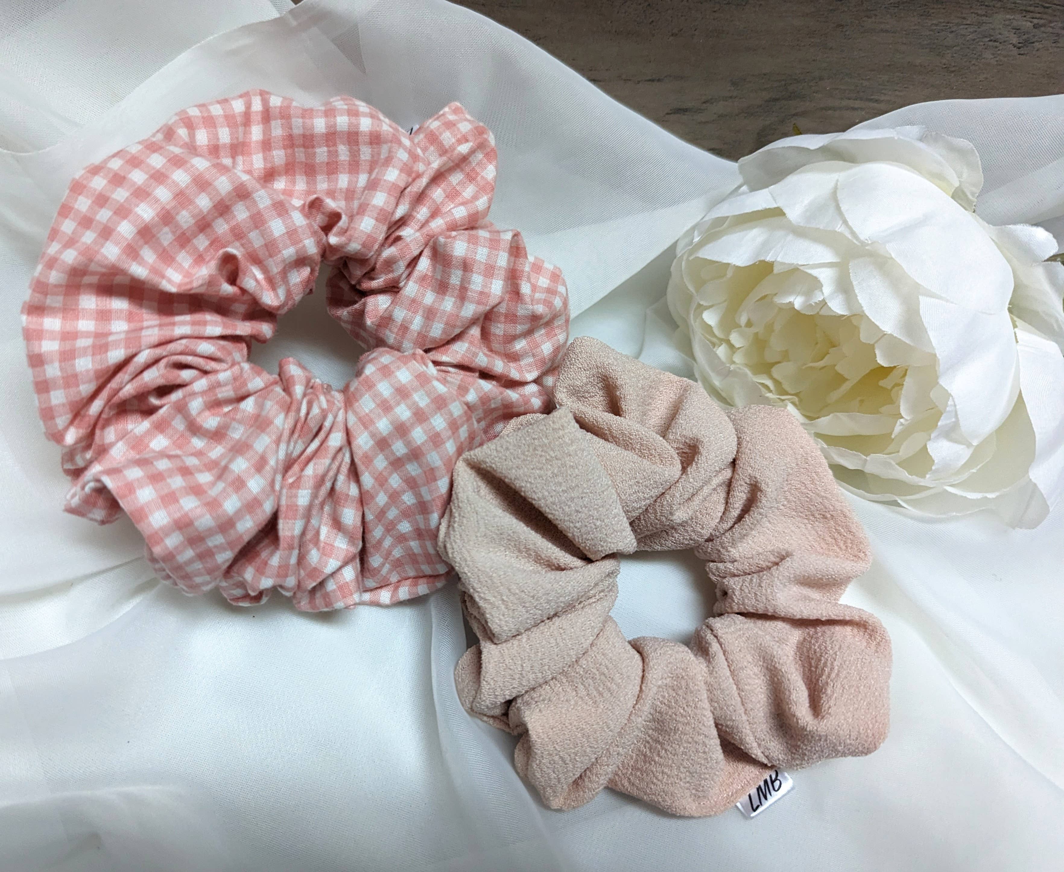 Headband Haven Co. - Wholesale Scrunchie - Women's - Just Peachy Hair Scrunchies4