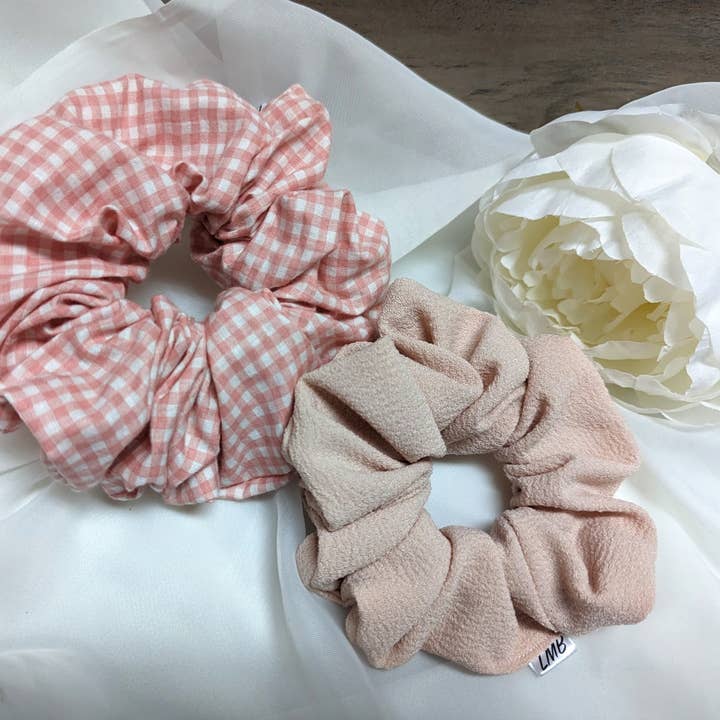 Headband Haven Co. - Wholesale Scrunchie - Women's - Just Peachy Hair Scrunchies4