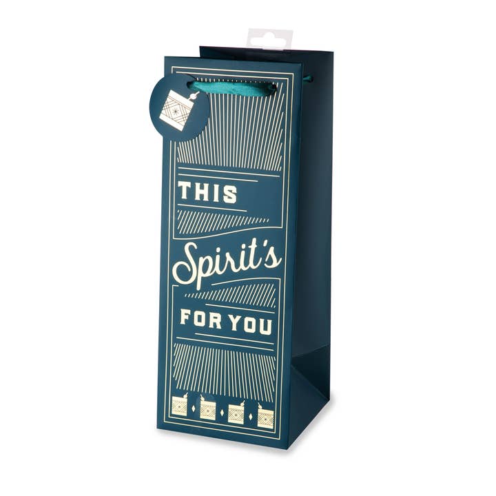 Cakewalk - Wholesale Wine Gift Bag - This Spirits for You Wine Bag Single Bottle0