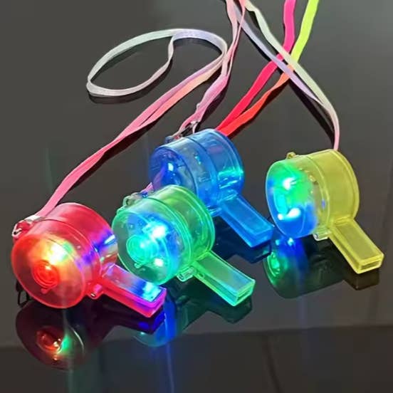 LED Flashing Whistle - Halloween Party - Assorted for wholesale by Buddha Ayurveda