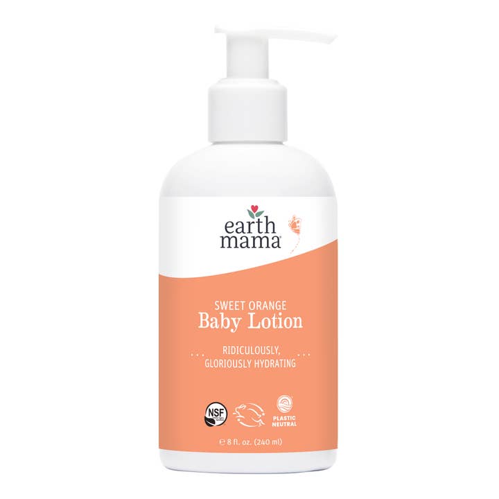 Earth Mama Organics - Wholesale Body Cream/Lotion - Baby - Sweet Orange Baby Lotion
