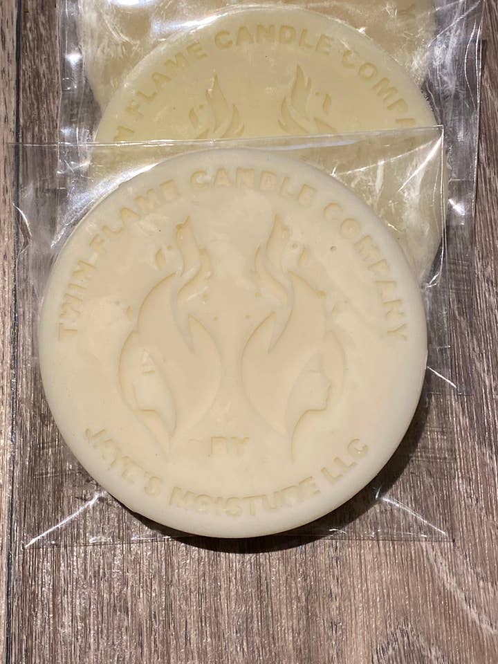 Twin Flame Medallions (Wax Melts) for wholesale by Twin Flame Candle Company by Jaye’s Moisture LLC