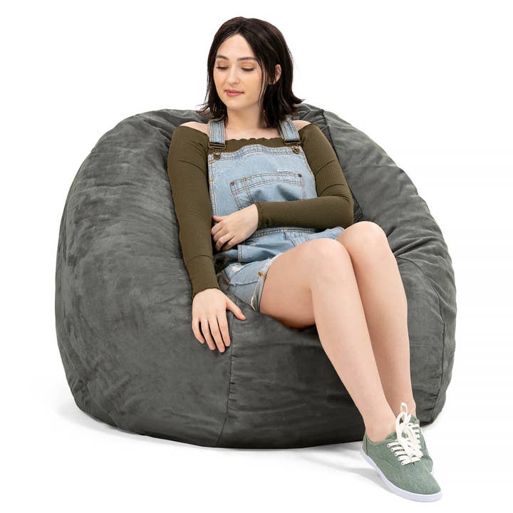LuvU - Wholesale Chair - Jaxx Saxx 4 Foot Round Bean Bag w/ Removable Cover22