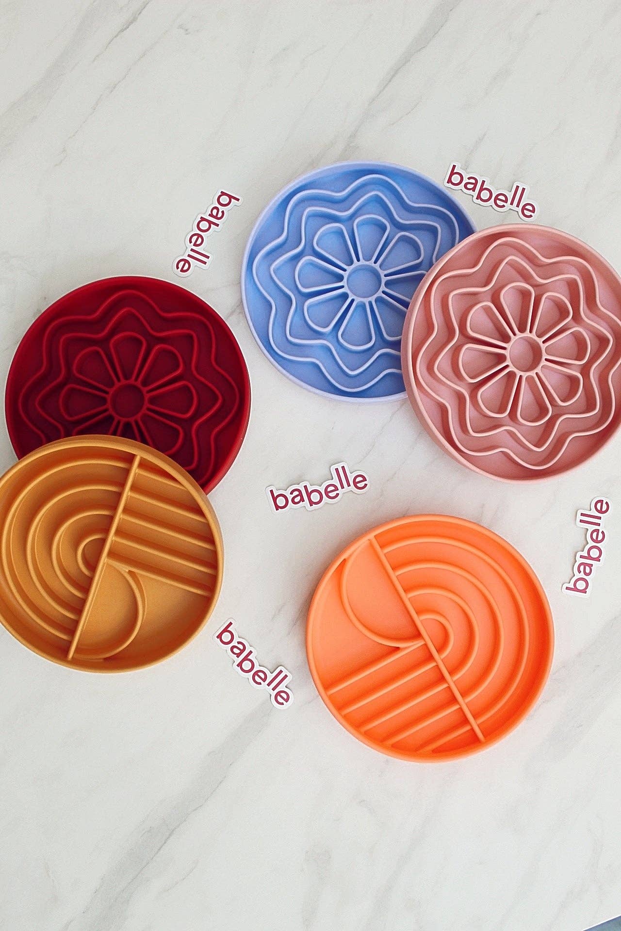 Babelle For Dogs - Wholesale Pet Food Mat - Dog - Dreamy Lickmat- Enrichment for dogs - Ochre7