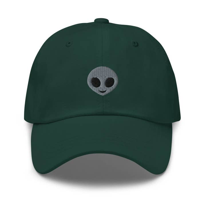 Beloved Shirts - Wholesale Baseball Cap - Men's - Alien Emoji Dad hat4