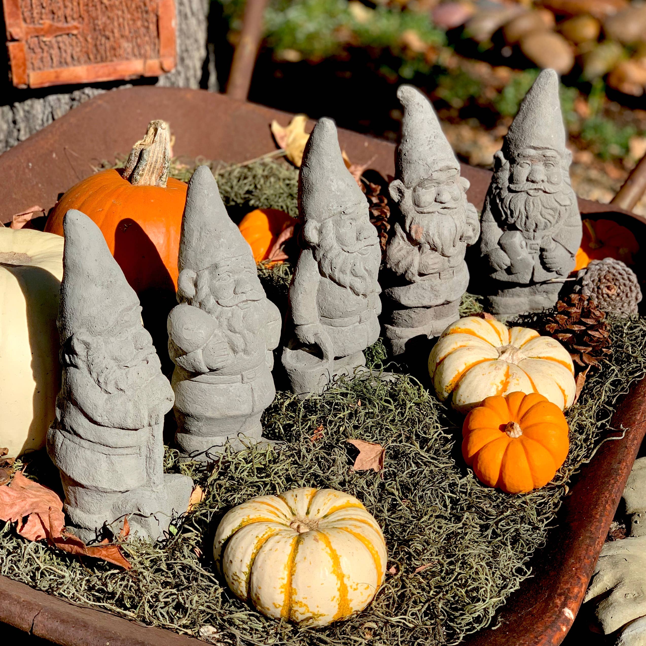 Designer Stone Inc - Wholesale Garden Gnome - Vintage Garden Gnomes Set of 108