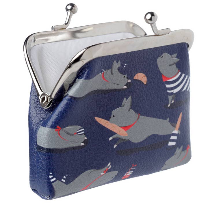 Puckator EU - Venta al por mayor Monedero - Unisex - Monedero Tic Tac de Bertrand, el bulldog francés