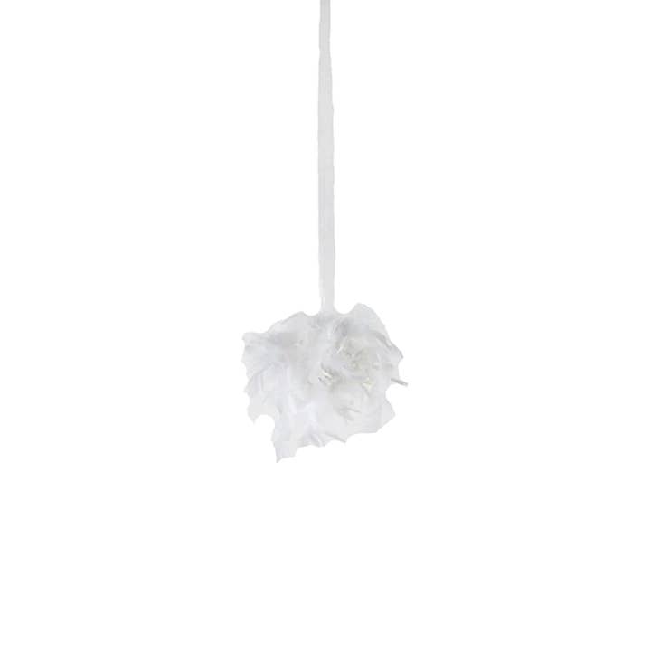 Zucker Feather Products - Wholesale Ornament - Chandelle Feather Pom Poms - White - 6"