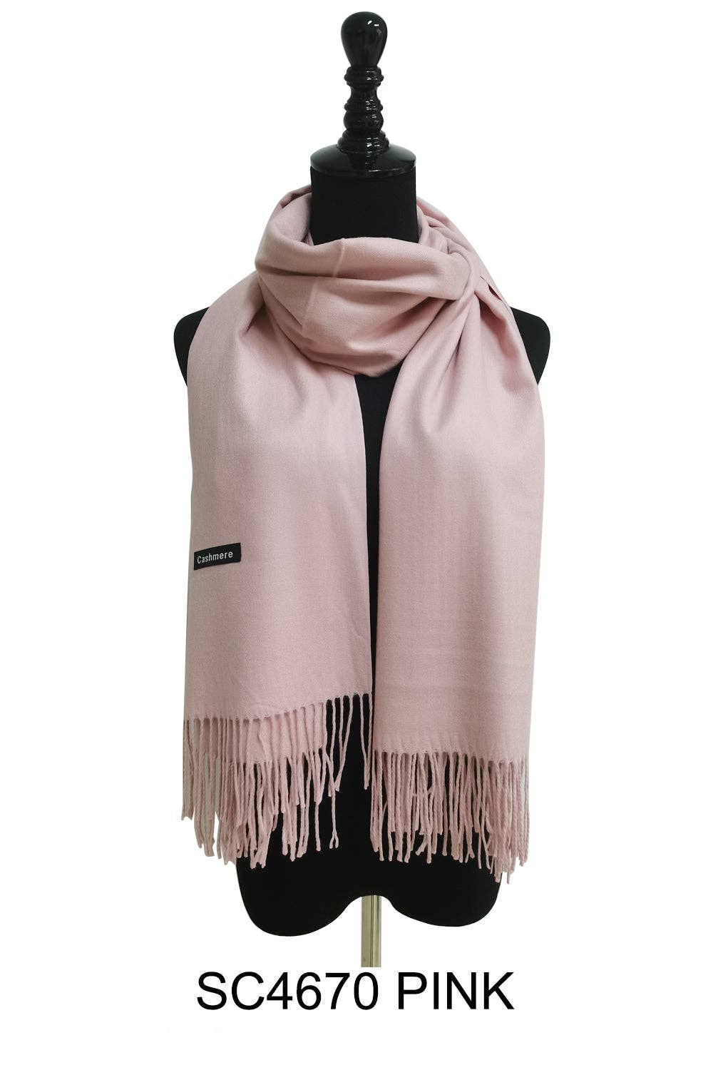 TAPA fashion – wholesale Scarf – Women's – Cashmere Feel Plain Scarves SCF4670 (12PC)9