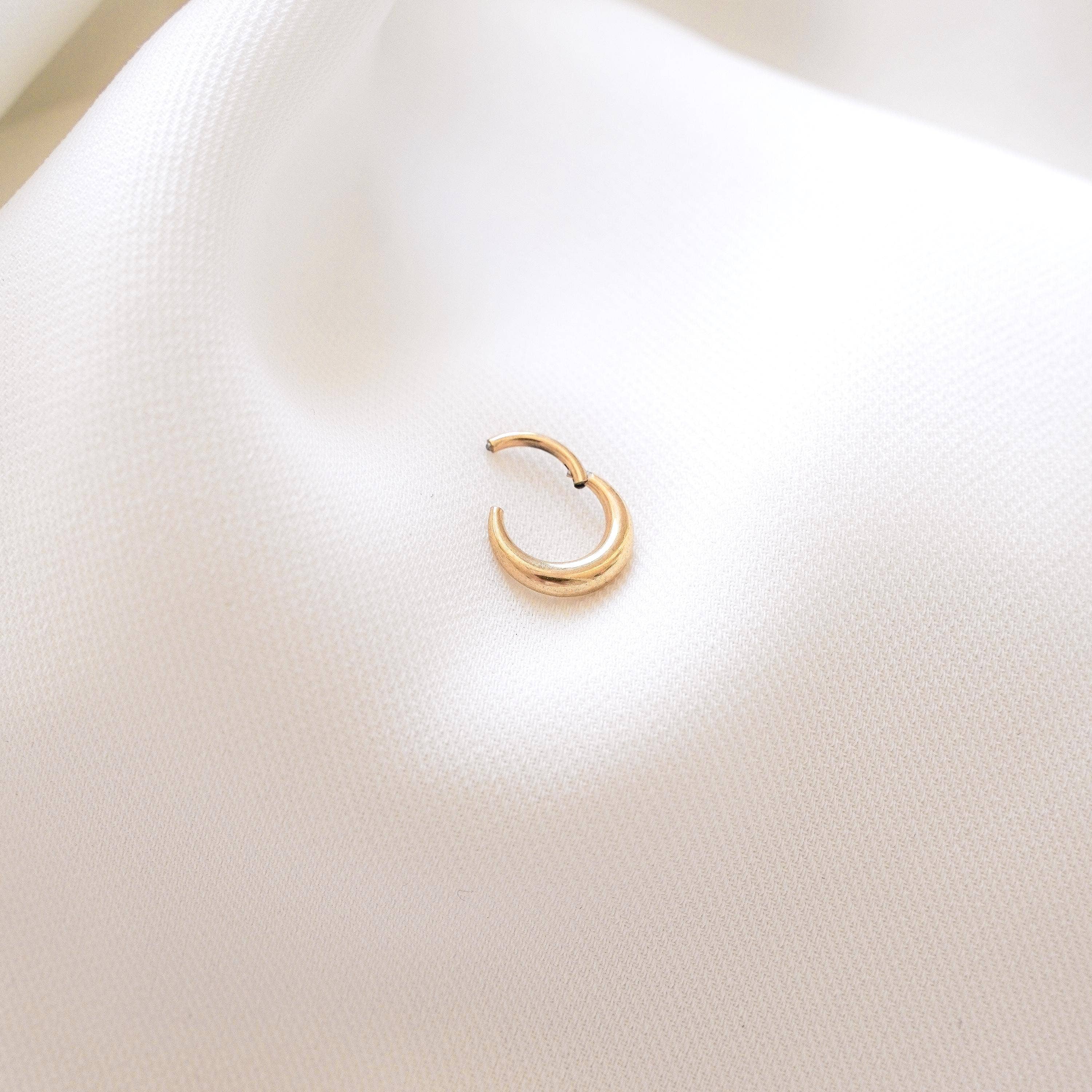 Victoire Collection - Wholesale Single Earring - Stainless steel ring piercing2