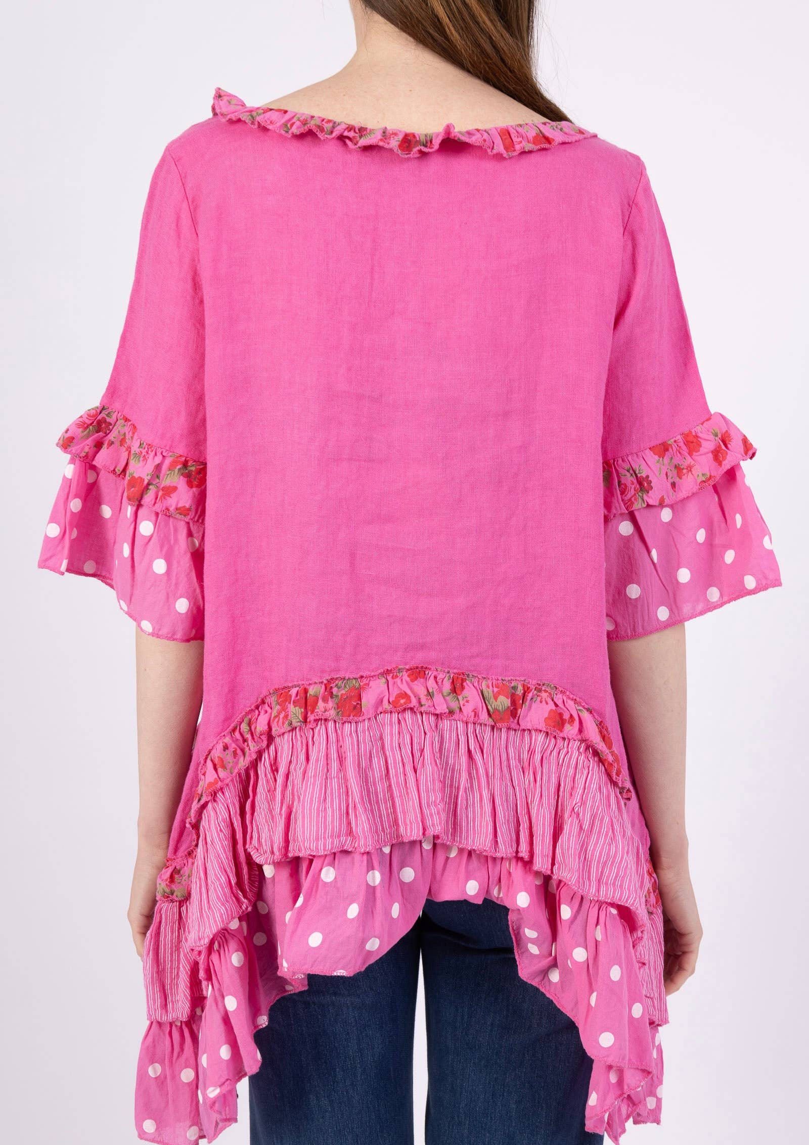 LINEN & COTTON HOUSE - Wholesale Jurk - Dames - JURK IN LINNEN 861220