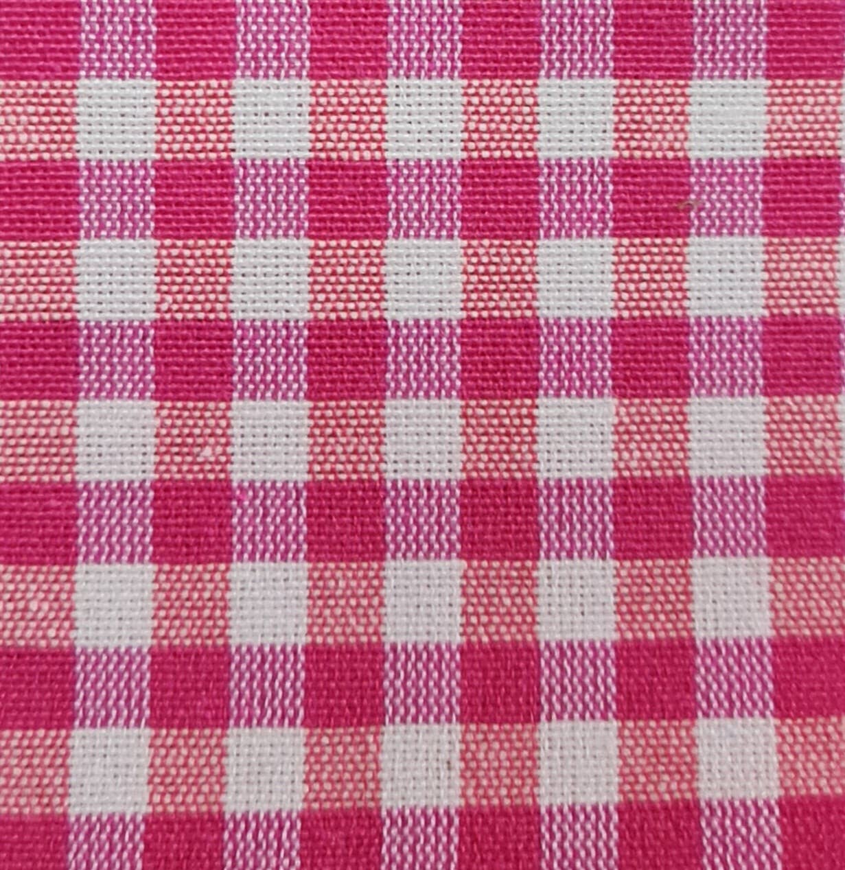 Lunaria Lab - Wholesale Christmas Decoration - Padded Cotton Bow with Checkered Pattern 35x50 cm9