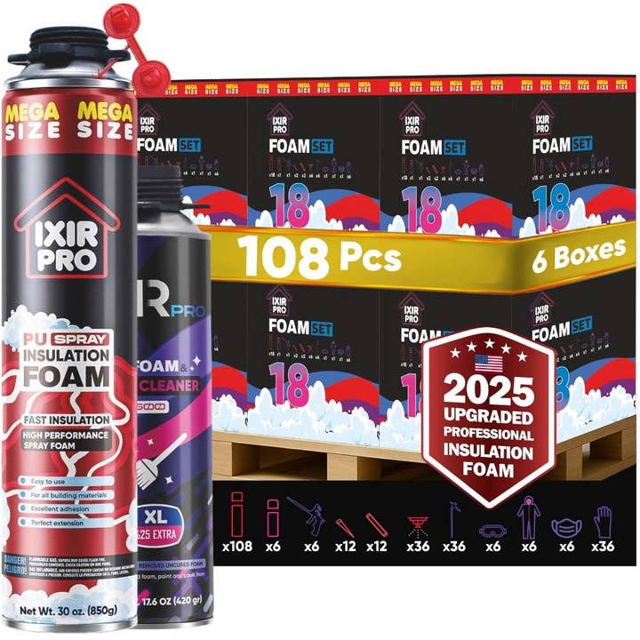 Spray Foam Insulation Kit Mega Bulk Pallet for wholesale by Fame Marketing