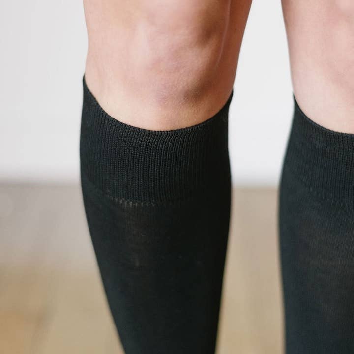 Knee-High bamboo Socks for wholesale by CaroQuilla Bamboo Essentials