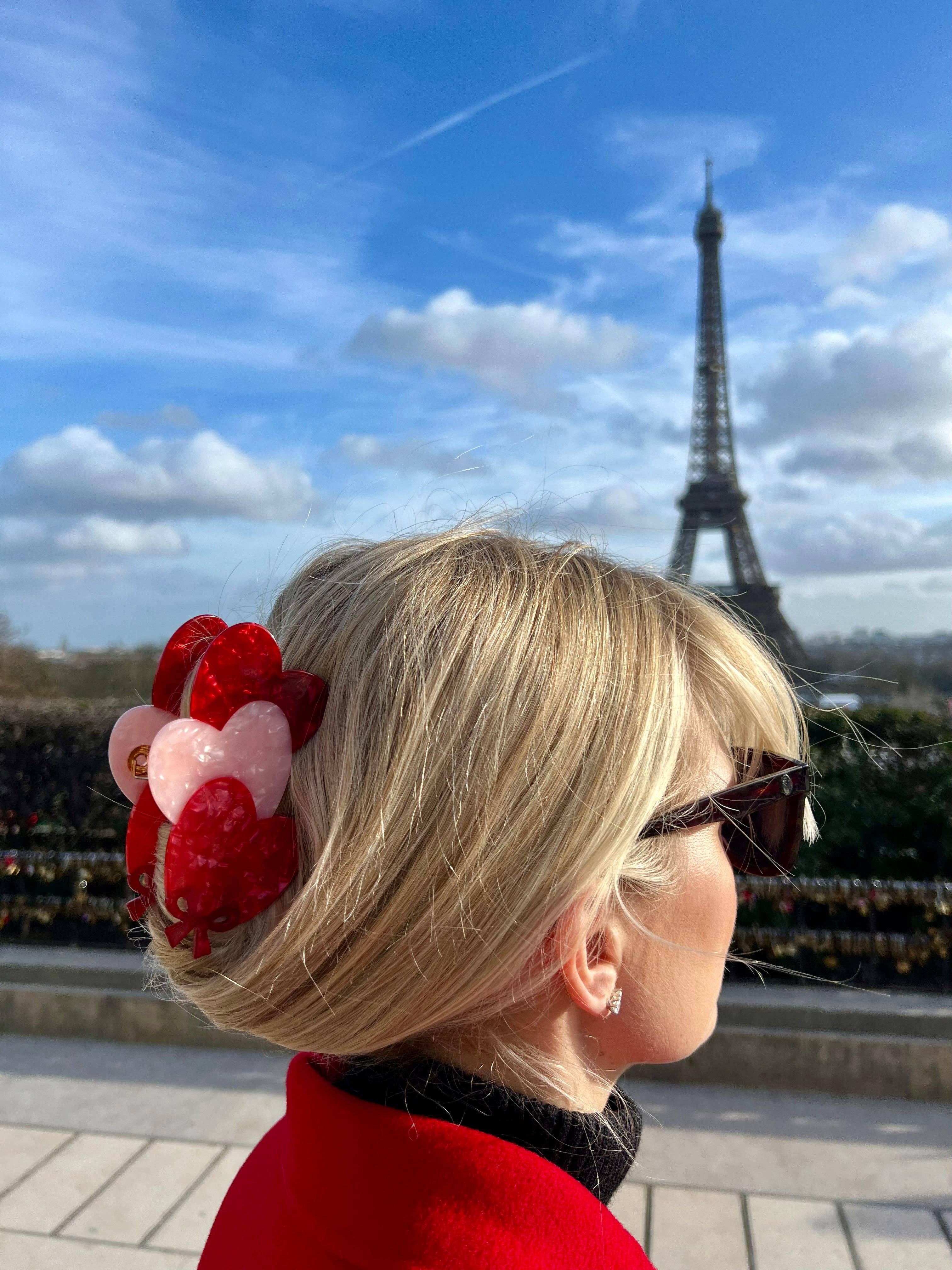 Solar Eclipse – wholesale Hair clip – Women’s – Handmade Love Hearts Claw Hair Clip | Eco-Friendly1