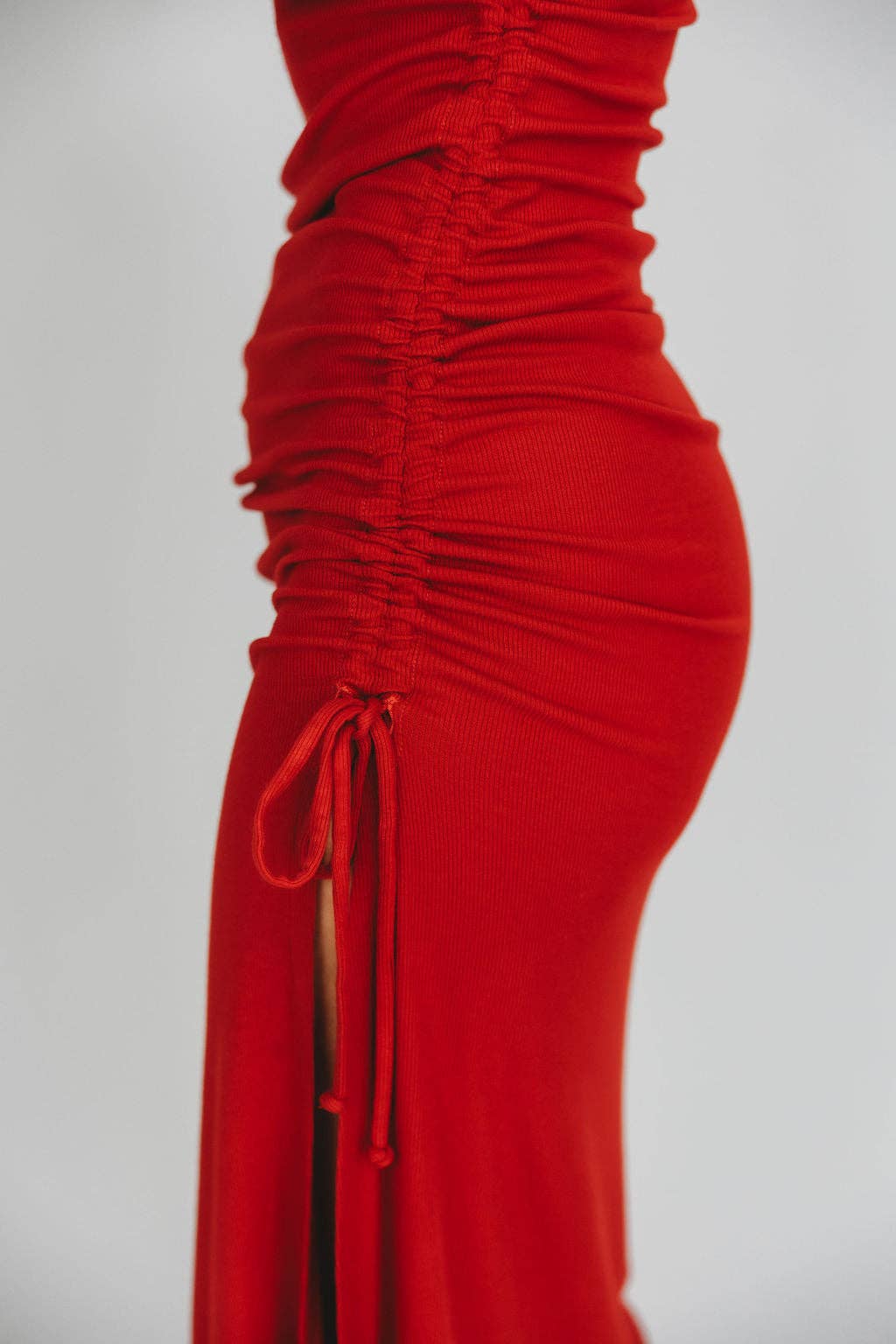 The Jessi Dress in Adrenaline Red for wholesale on Faire3