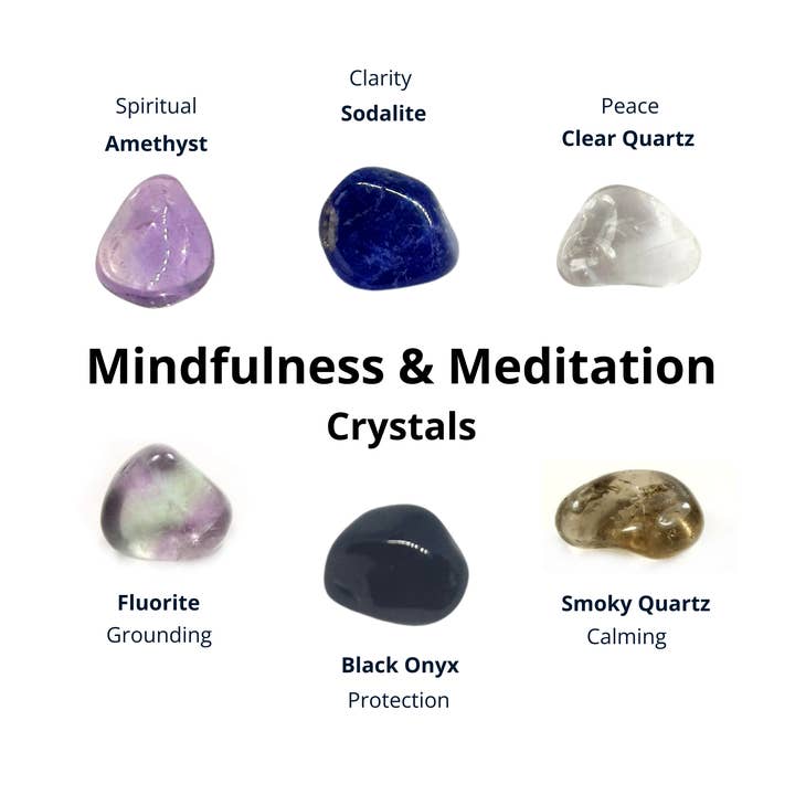 A Thousand Crystals – wholesale Andlig sten/kristall – Mindfulness och meditation kristalluppsättning: Andliga stenar