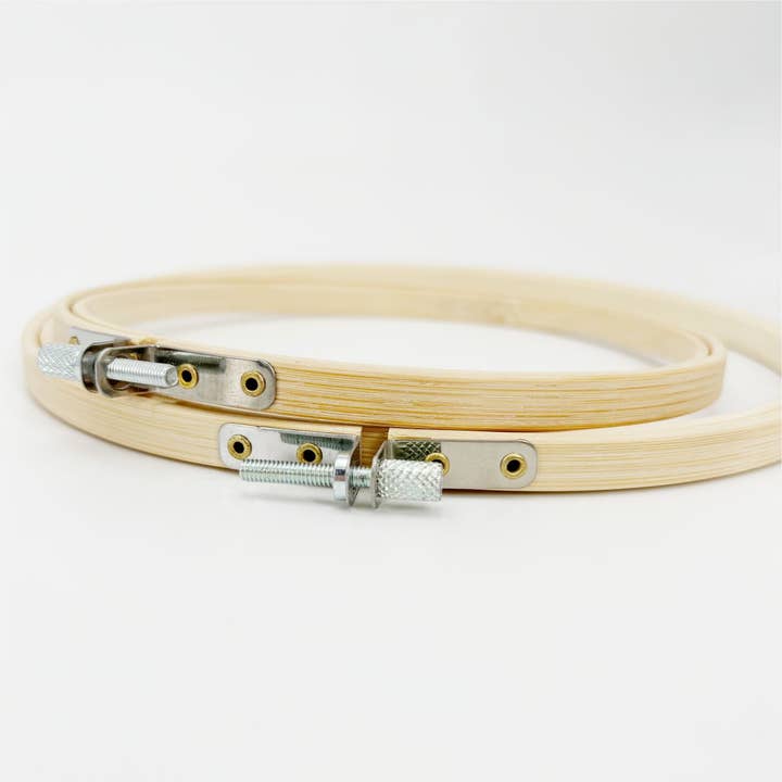 Max-Link Solutions Ltd - Wholesale Embroidery/Cross Stitch Supplies - Darnn 8" Embroidery Hoop Bamboo, Bamboo Hoop for Craft2