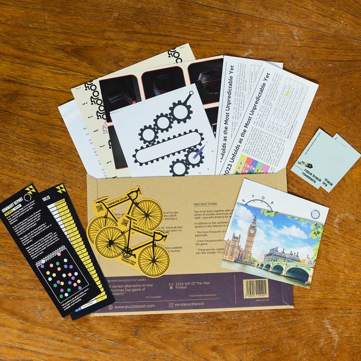 Puzzle Post Games - Wholesale Board Game - Escape Room | Puzzle Game | Board game | The Sabotage