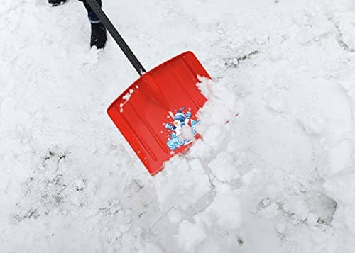 Tapix - Wholesale Garden Tool - Kids Snow Shovel 36" Tall (4 Pack) 2 Red & 2 Blue2