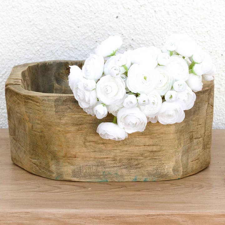 Antieke Houten Boeren Kom voor wholesale door De-cor