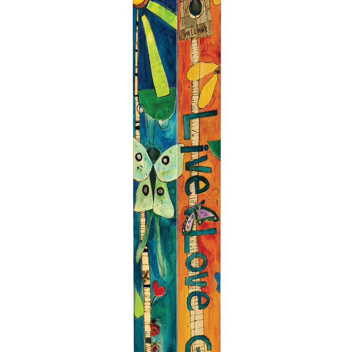 Love Garden 40" Art Pole for wholesale by Studio M
